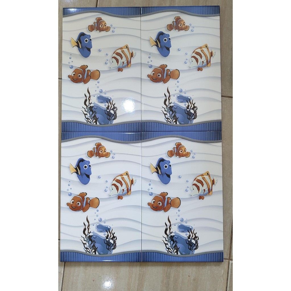 Keramik dinding 25x40 keramik dinding kamar mandi keramik motif ikan keramik 25x40 keramik glossy mo