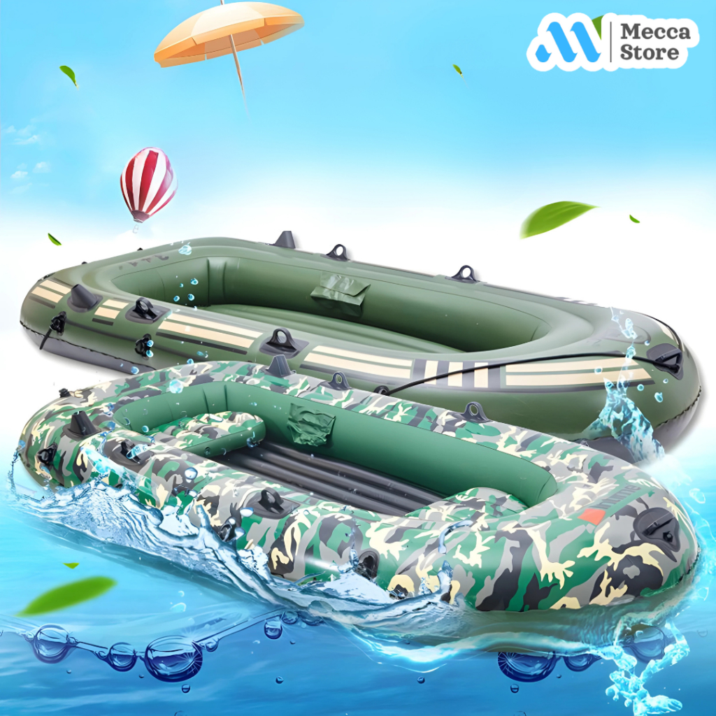 Perahu Karet Mancing Inflatable Fishing Boat 2 Person