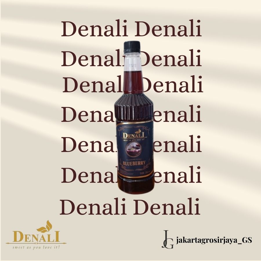 

DENALI SYRUP BLUEBERRY 750ML - SIRUP BLUEBERRY 750 MILI