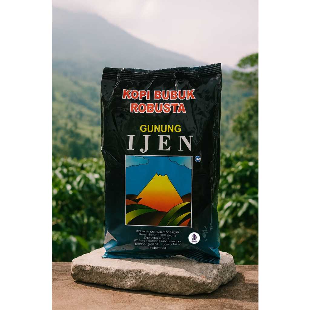 

Kopi Bubuk Robusta Gunung Ijen 200 Gr