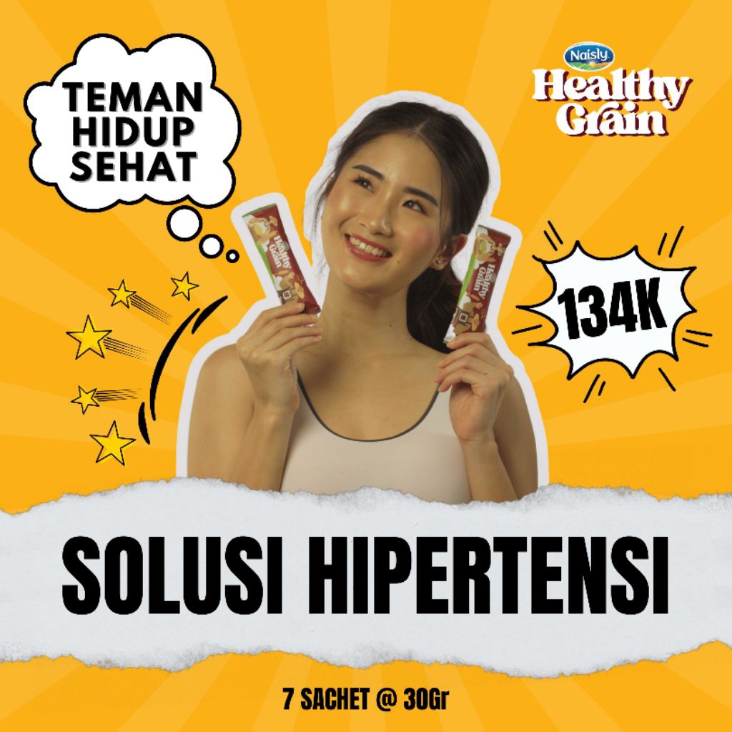 

HealthyGrain Minuman Khusus Hipertensi Terbukti Ampuh Bantu Stabilkan Tekanan Darah Tinggi - 1 Pouch