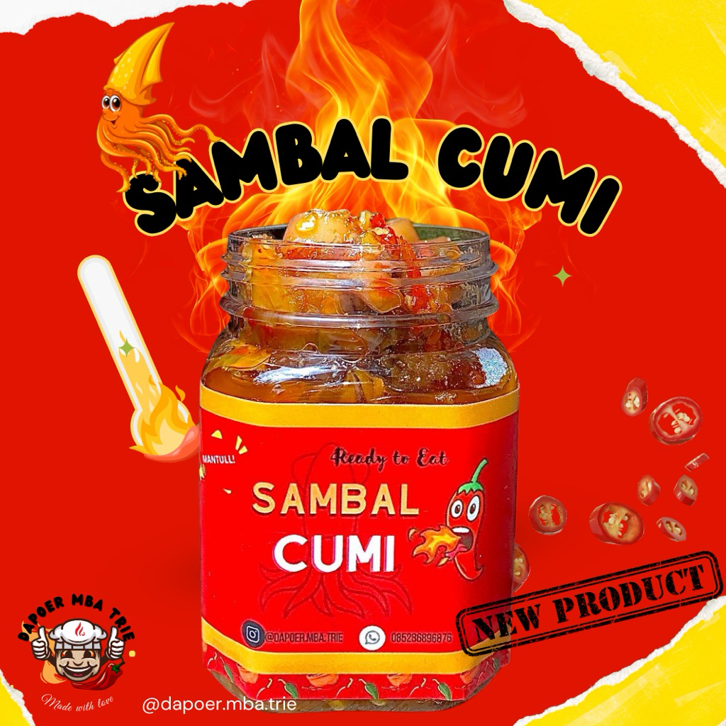 

Sambal Cumi Pedas Manis 150gr – Dapoer Mba Trie