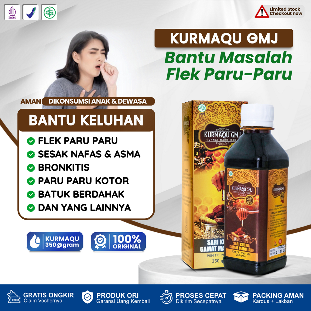 Madu Herbal Flek Paru Paru Anak Dewasa Sesak Nafas Asma Tb Paru Radang Tenggorokan Madu Pembersih Pa