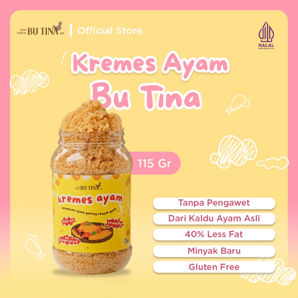 

Kremesan Ayam – Kids Friendly Bites, Camilan Sehat & Praktis 115g