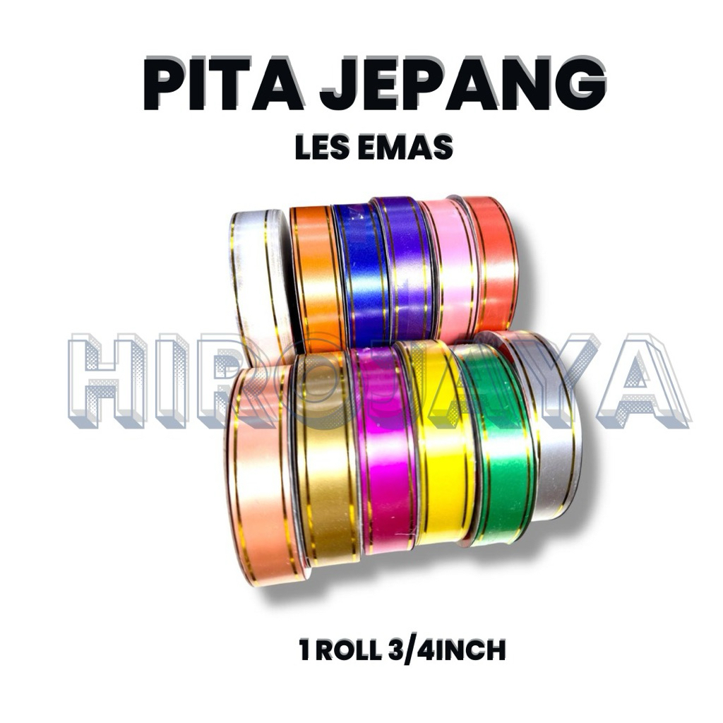 

Pita Jepang Les Mas 3/4 Inch – Per Roll Premium