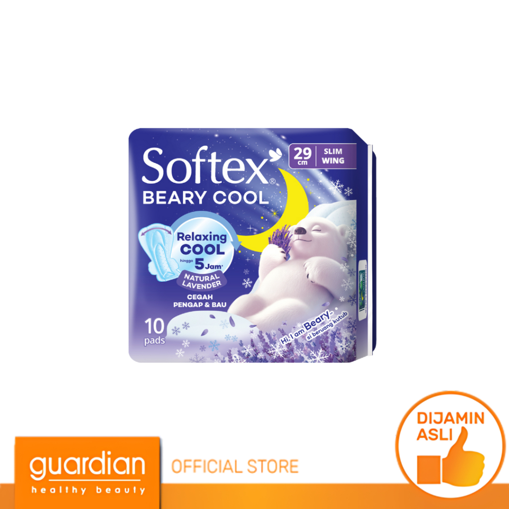 Softex Beary Cool Night 29cm 10s