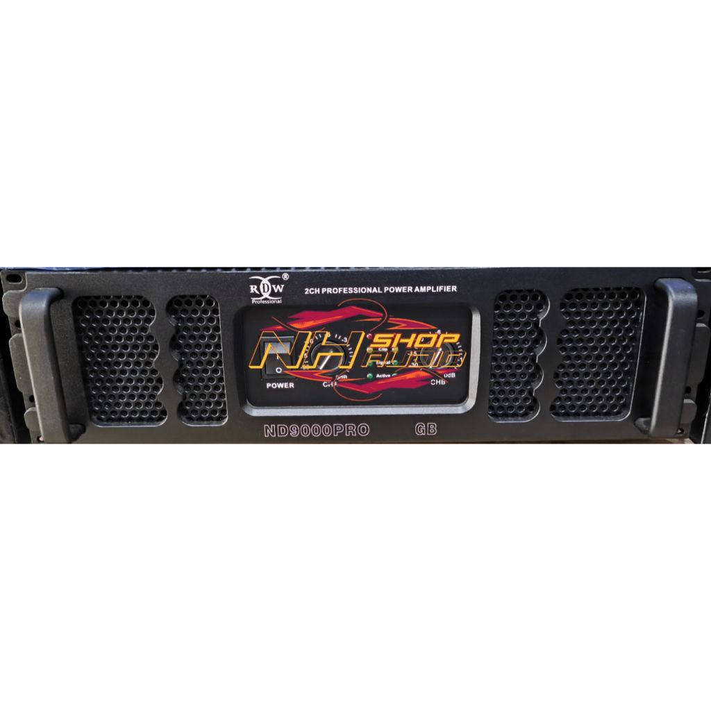Power RDW ND9000PRO Series GB Class *2x1800Watt Power Amplifier Rdw ND 9000 PRO/ Nd9000Pro Power Amp