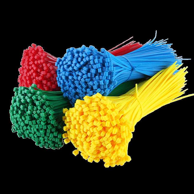 

100pcs Kabel Ties Nylon Warna Warni Ukuran 3mm dan 4mm Panjang 100mm 150mm 200mm 250mm 300mm 350mm / Pengikat Serbaguna / Tali Pengikat Super Kuat / Produk Import / Promo Murah Best Seller