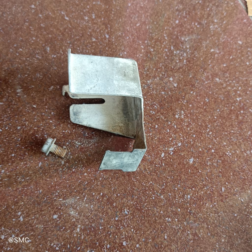 besi plat breket dudukan tempat cdi astrea grand ori