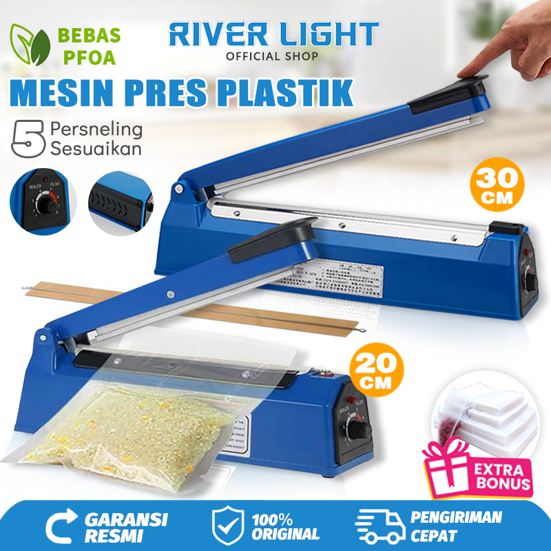 RIVER LIGHT  sealer plastik plastik sealer pres plastik 20cm 30cm