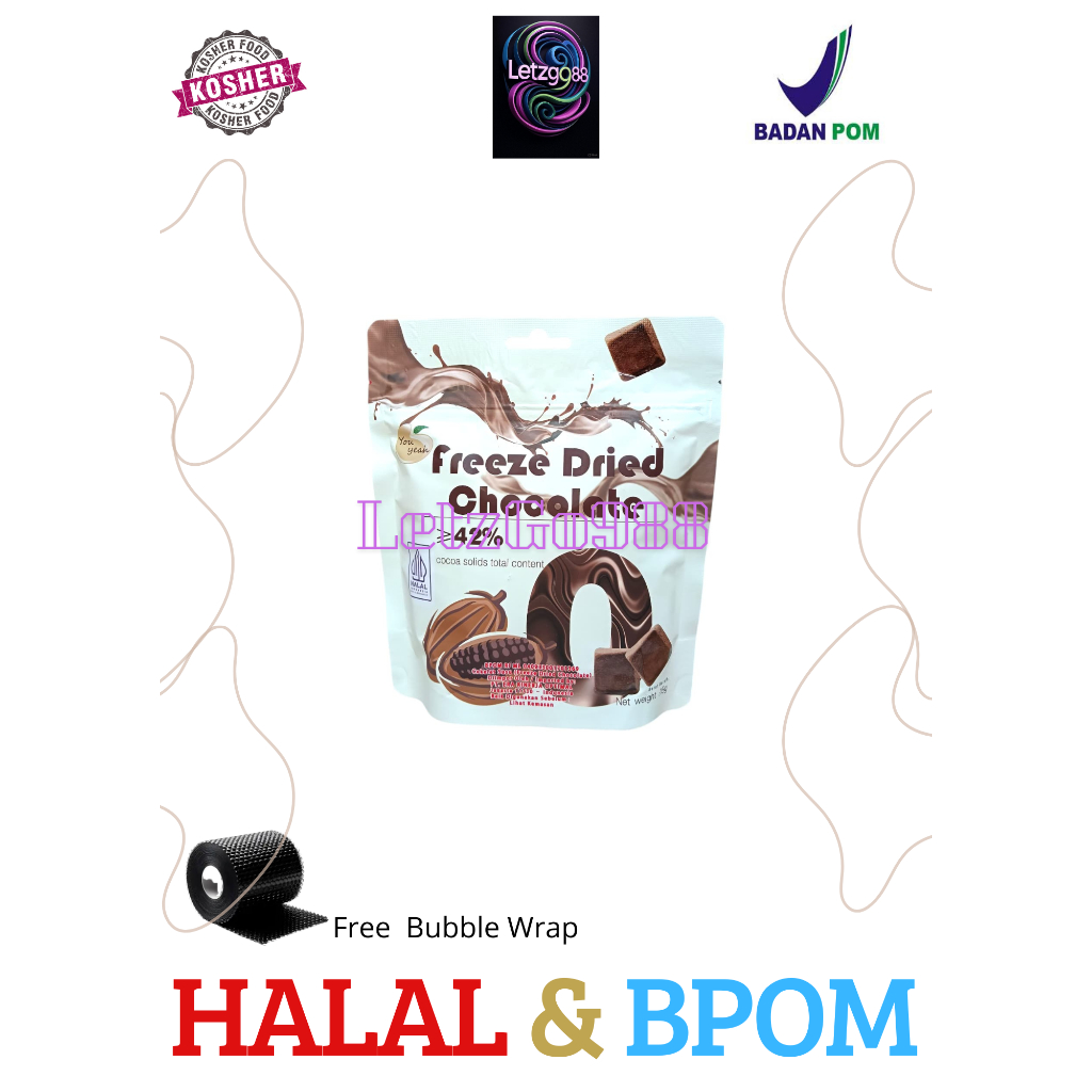 

You Yeah Snack Buah Kering Coklat/Olahan Buah Kering Cokelat /Chocolate Freeze Dried