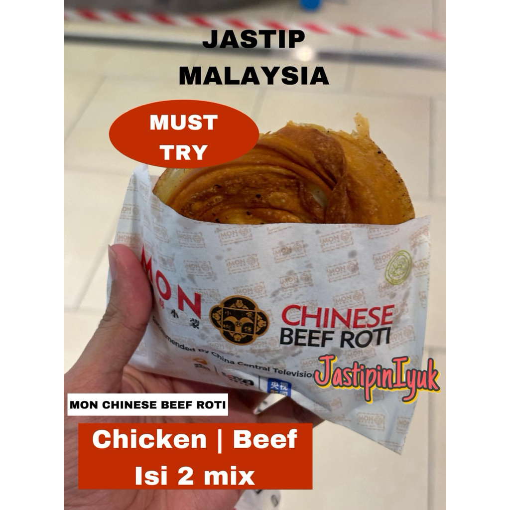 

[PRE ORDER READY 18 September 2025] Mon Chinese Beef Roti versi Muslim (Halal) Malaysia