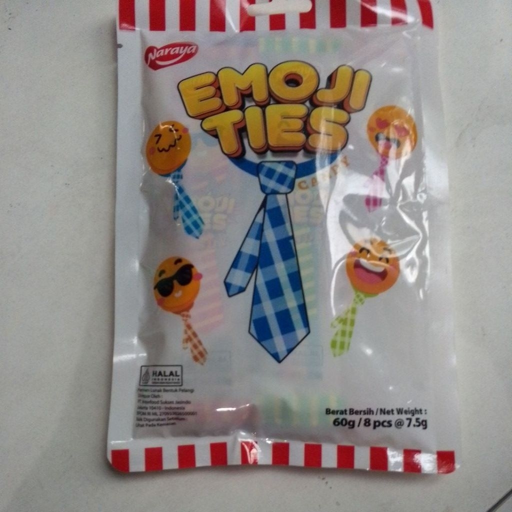 

Emoji Ties Gummy