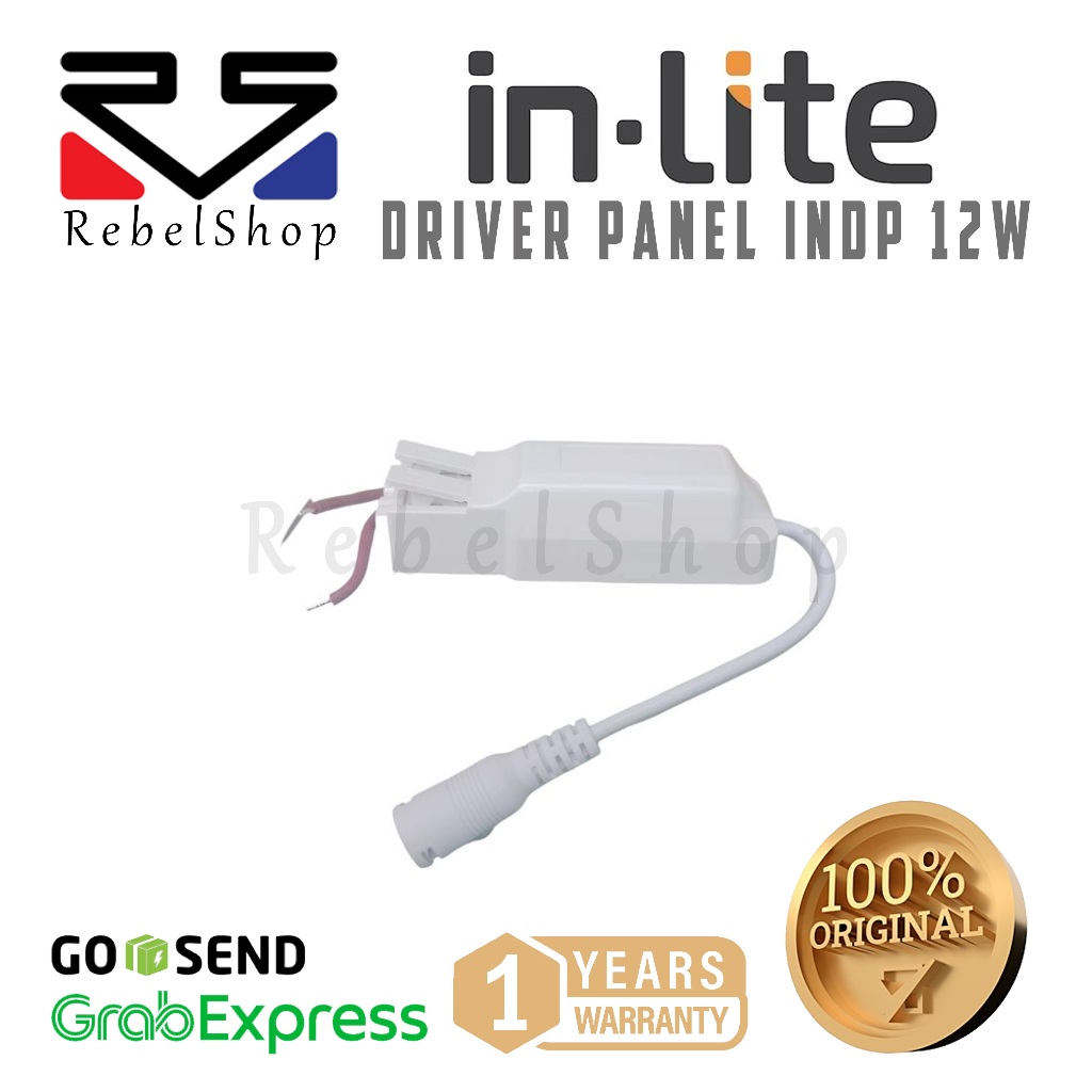 Inlite INDP 12W Driver Travo 12 Watt Ballast Panel LED Downlight 12Watt 12 W
