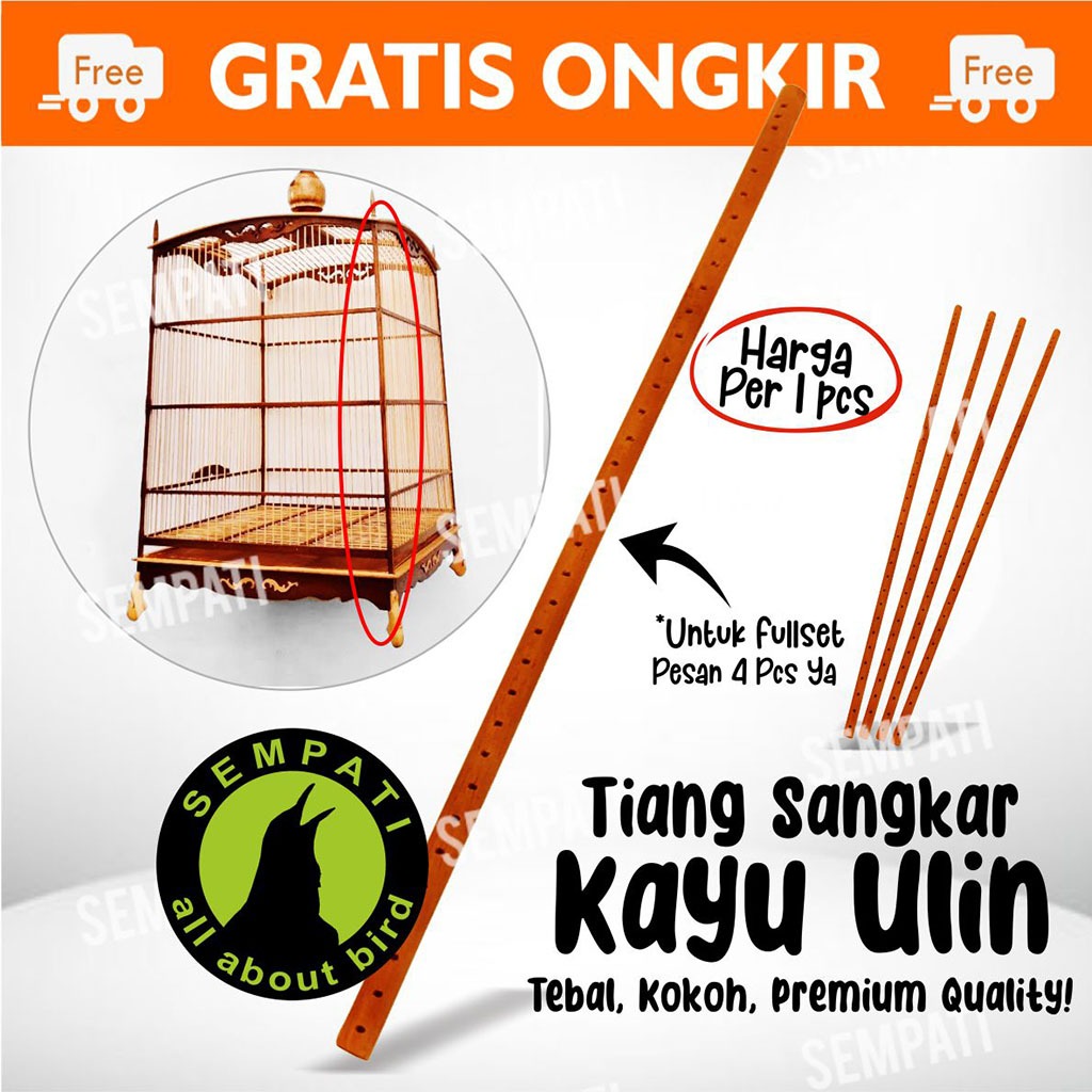 SEMPATI SABUK SANGKAR BURUNG BULAT UNTUK SANGKAR KANDANG KOTAK SABUK TRALIS JERUJI SANGKAR KOTAK SAB