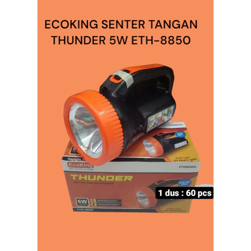 ECOKING SENTER TANGAN THUNDER 5WATT ETH-8850
