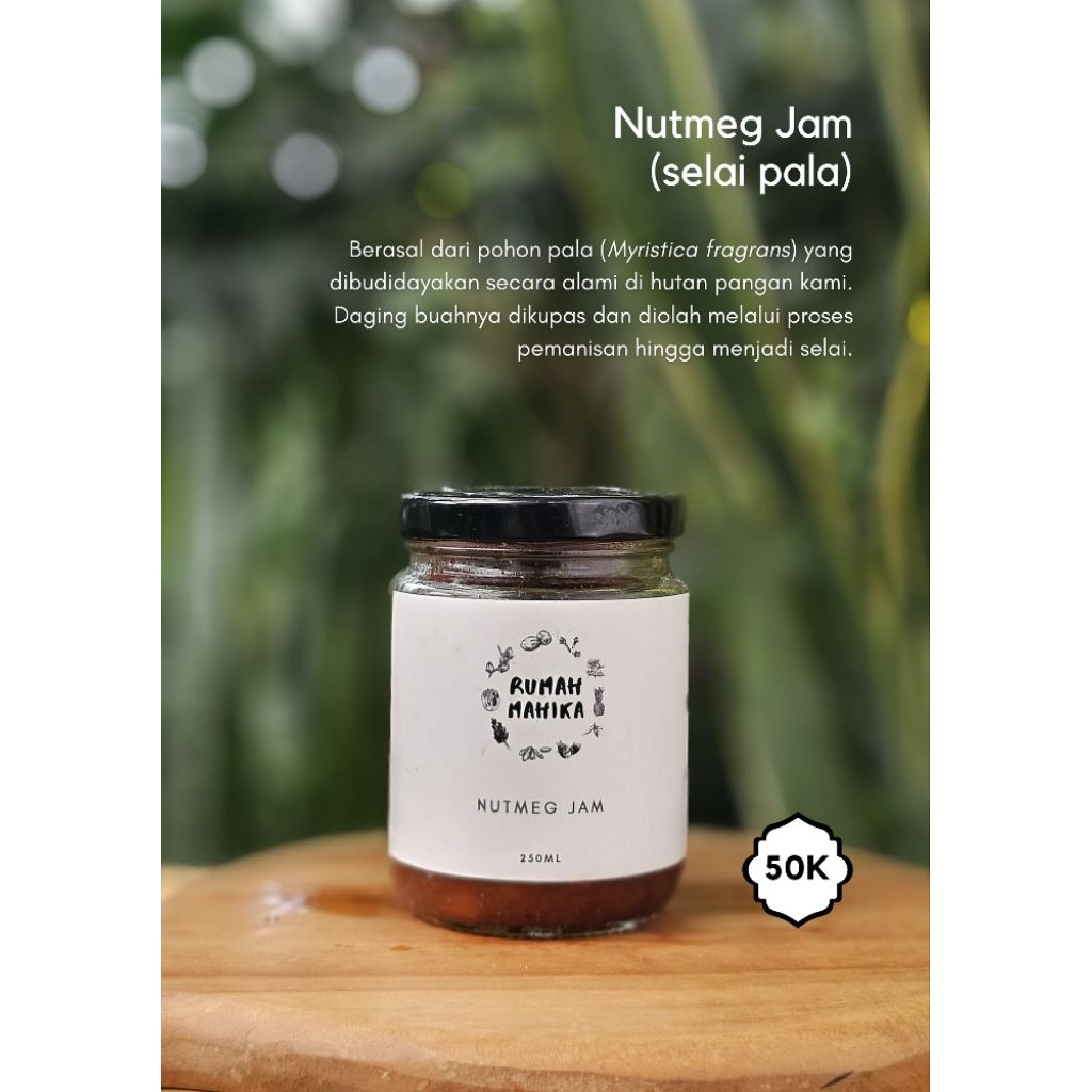 

Nutmeg Jam (Selai Buah Pala)