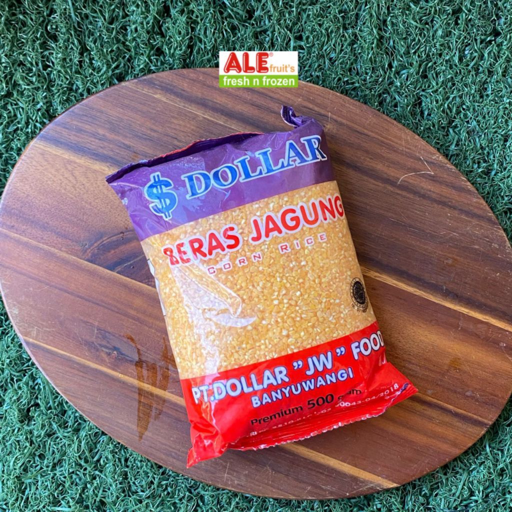 

Beras jagung, corn rice, beras jagung dollar