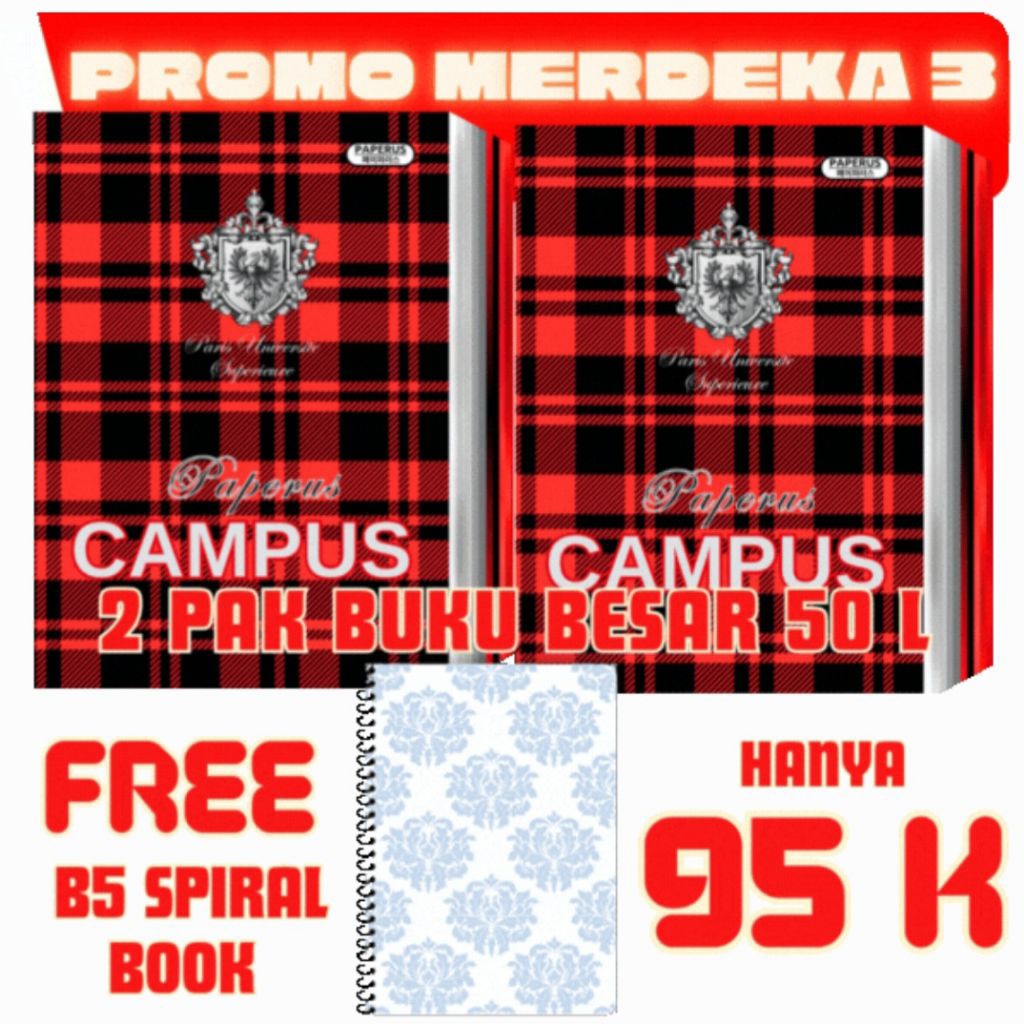 

(BUNDLING 3) PROMO KHUSUS LIVE PAPERUS KEMERDEKAAN 3