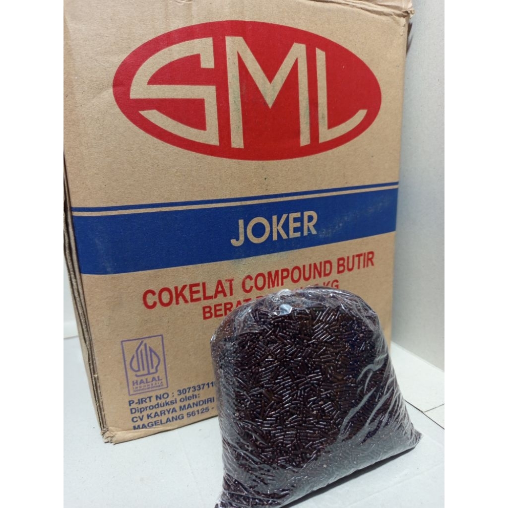 

Repack Meses coklat SML 1kg