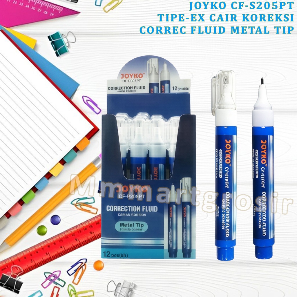 

Joyko / Correction Fluid / Tipe-Ex Cair Koreksi / CF-S205PT