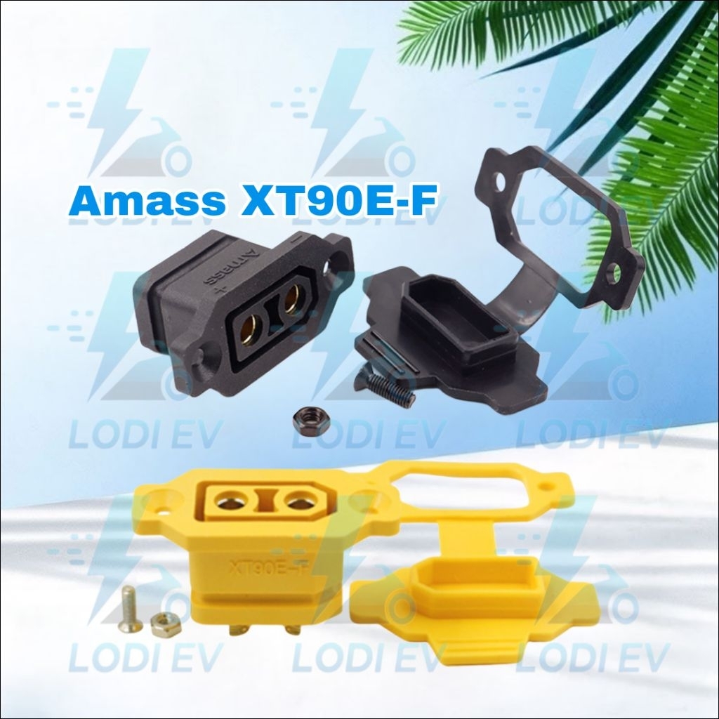 Amass Original XT90E-F Female Connector Konektor Socket Soket XT90