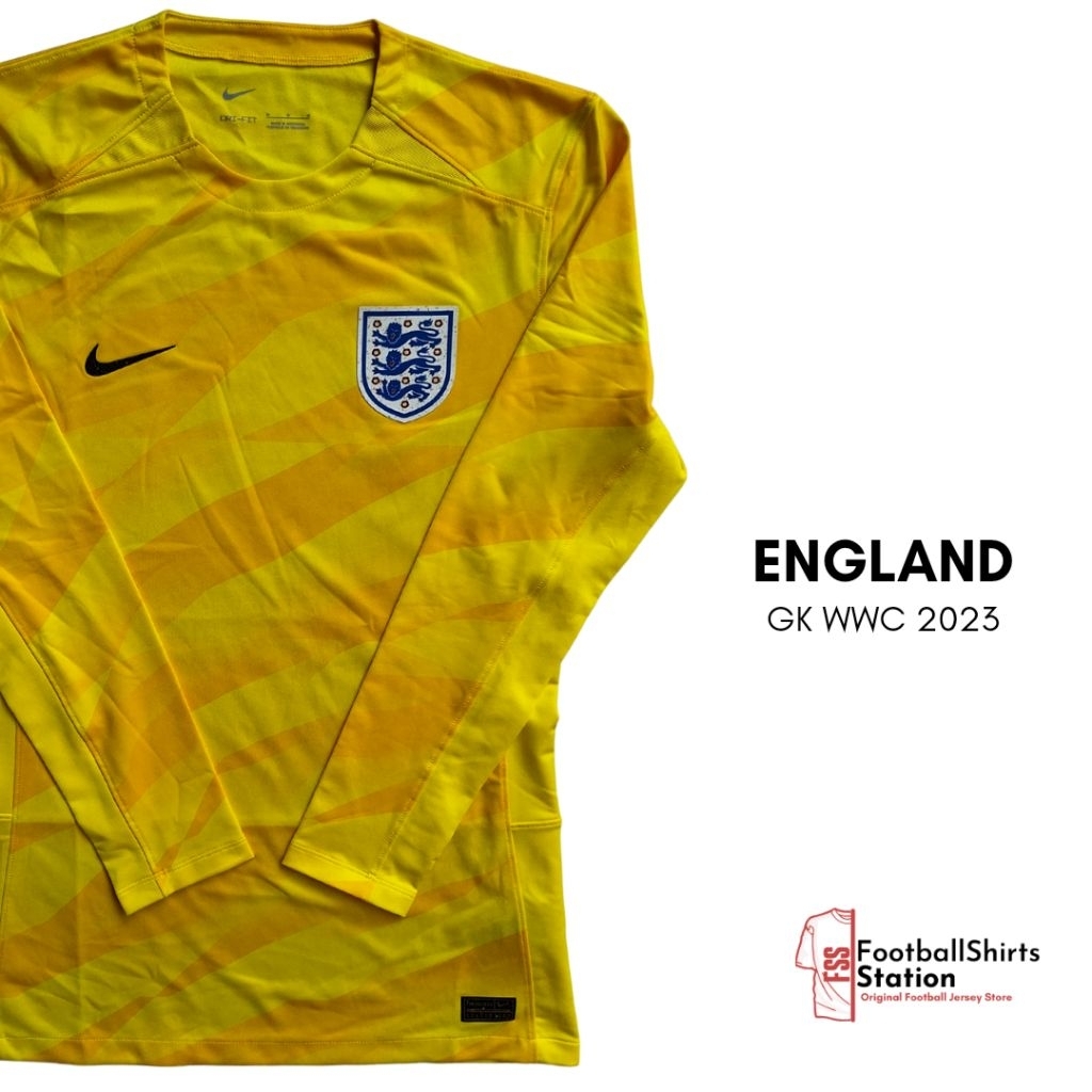Jersey England GK 2023 Player Issue Size M Original