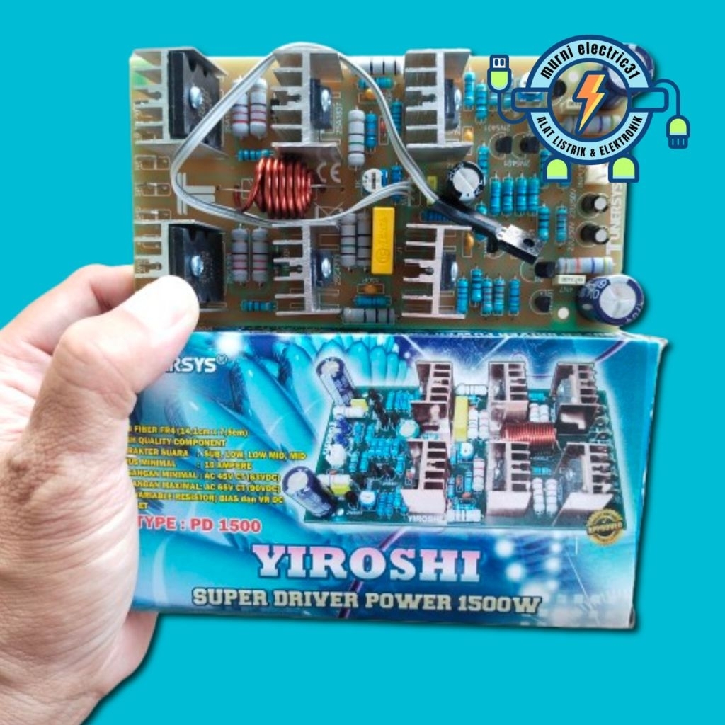 kit driver power amplifier 1500 watt YIROSHI TUNERSYS