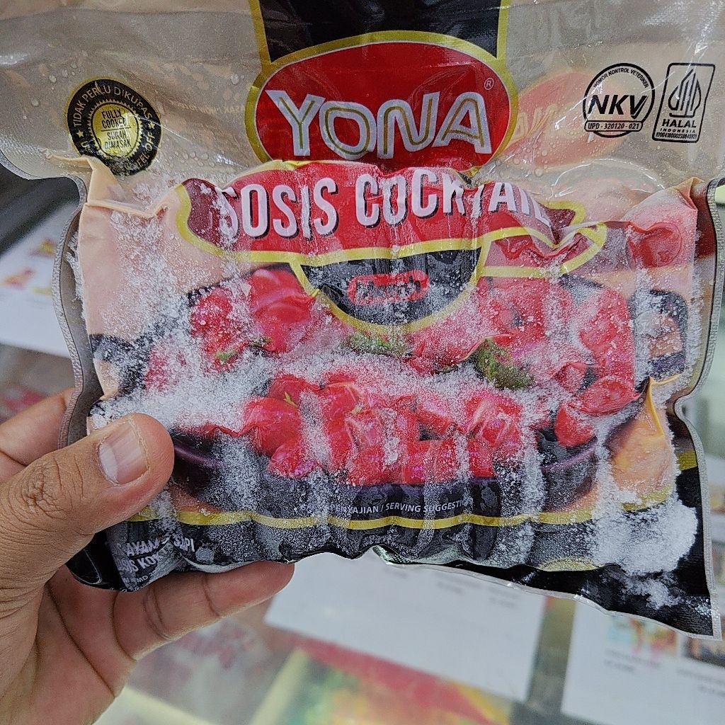 

sosis yona coctail merah 450gr