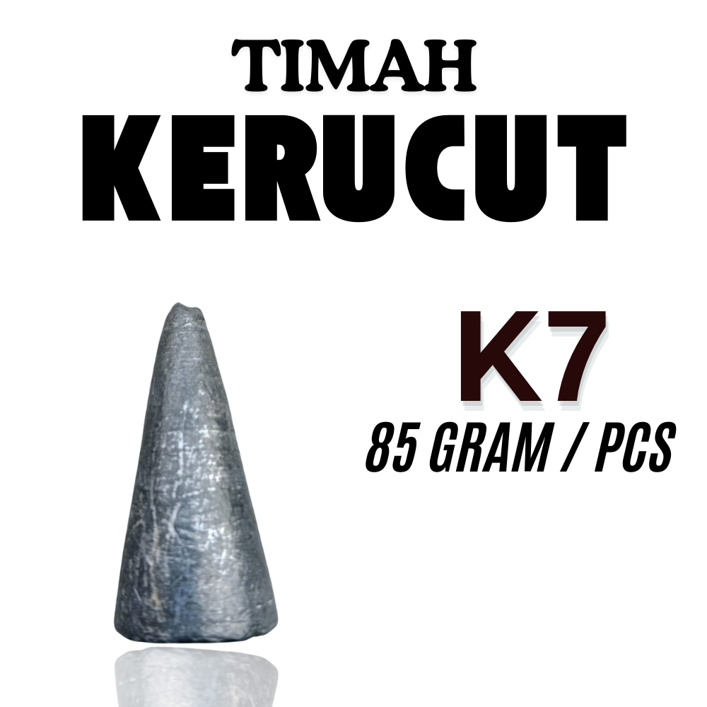 TIMAH PANCING KERUCUT K7/ TIMAH LAUT / TIMAH PANCING / TIMAH MANCING