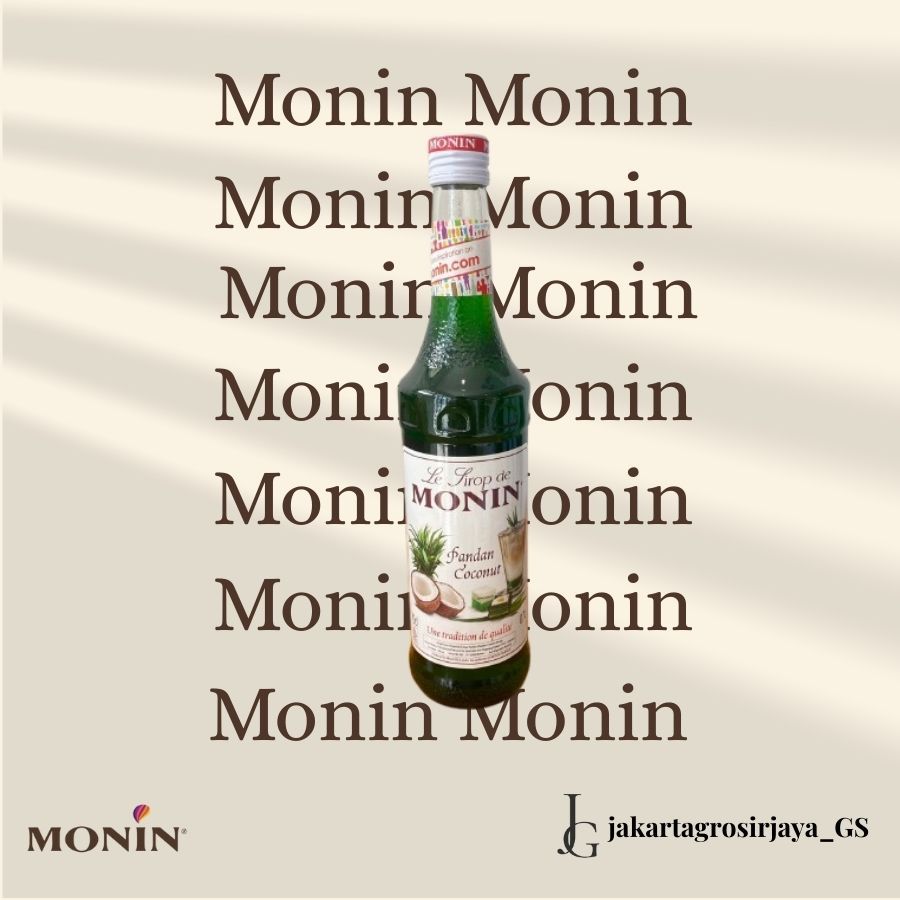 

SYRUP MONIN PANDAN COCONUT 700 ml SIRUP