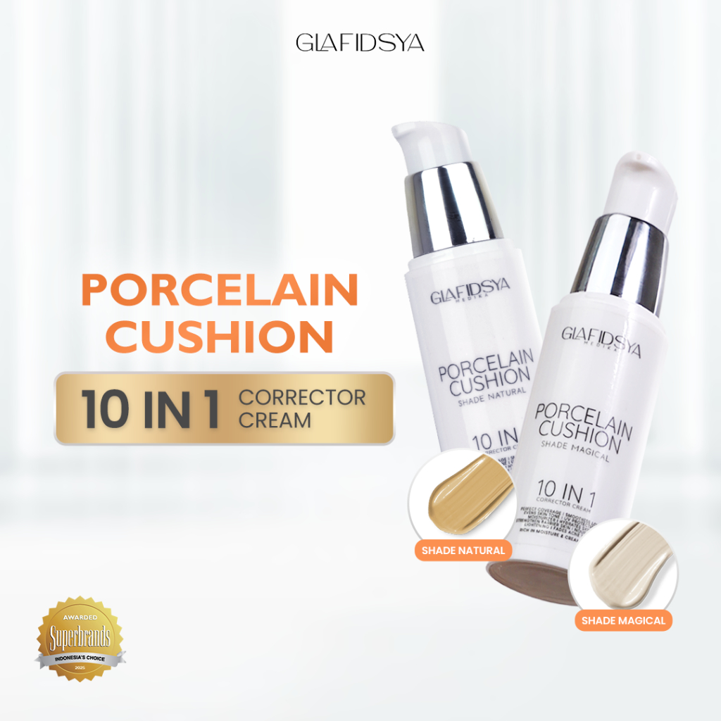 GLAFIDSYA - Porcelain Cushion 10 In 1 Correction Cream | Glafidsya