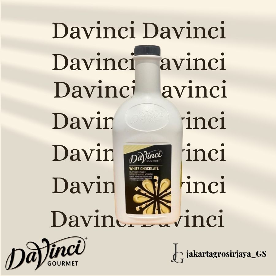 Davinci Sauce White Chocolate 2L