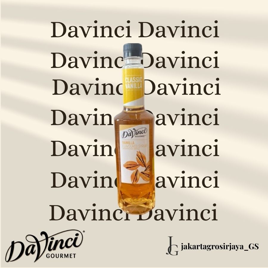 

Davinci Syrup Vanilla 750 ml - Sirup Rasa Vanilla