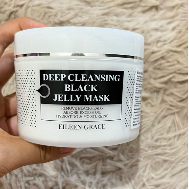 Eileen Grace Black Jelly Mask (PRELOVED)
