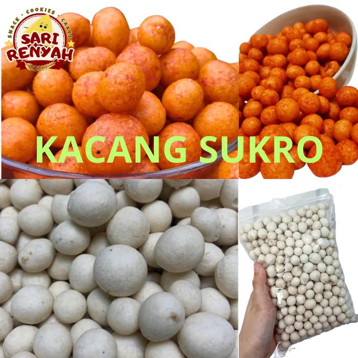 

Kacang Tanah Sukro Varian Rasa 250g (Sukro Original, Sukro Pedas) - Sari Renyah