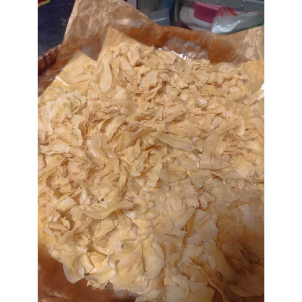 

Keripik Pisang Kepokan Asin Tipis Gurih 250gram