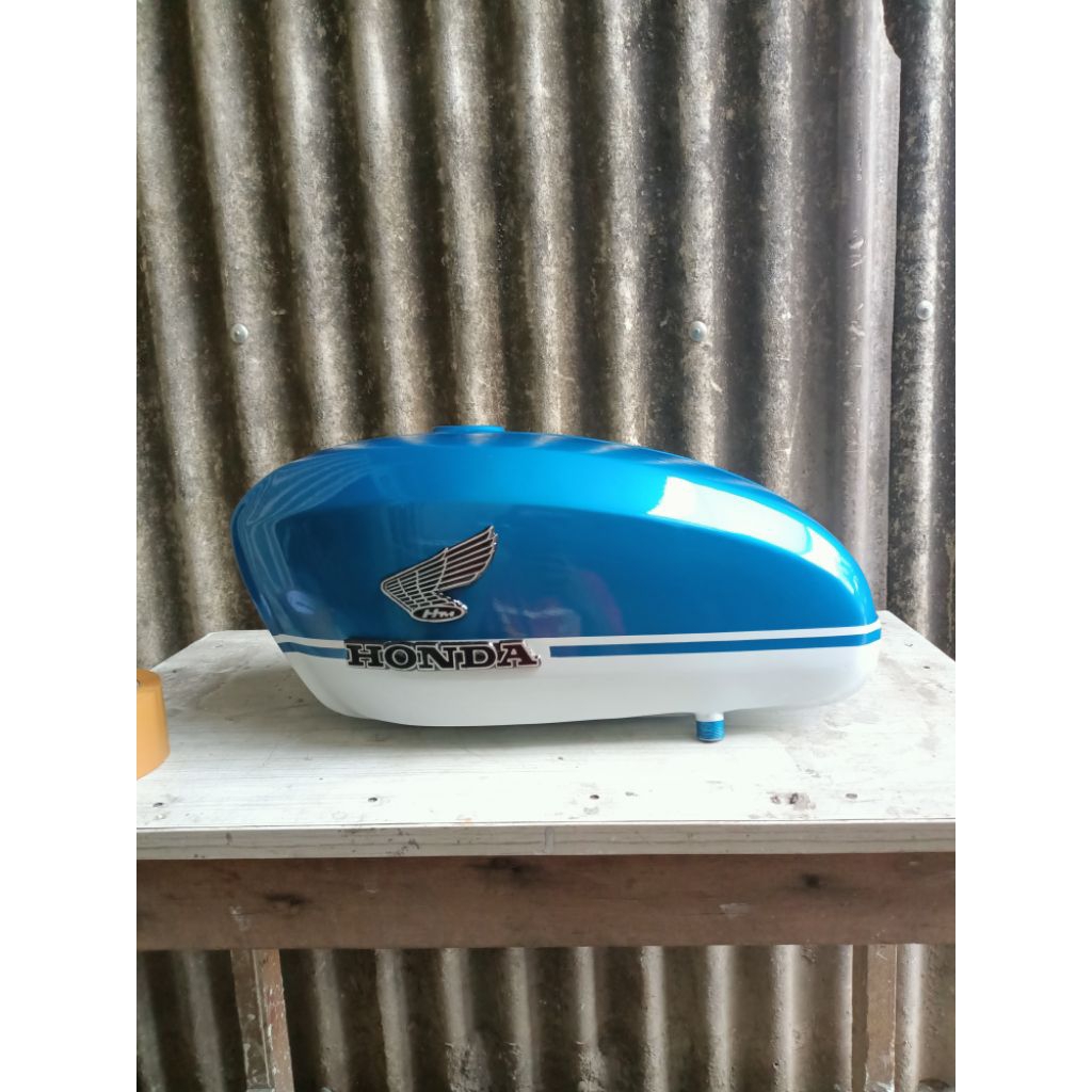 TANGKI CB GLATIK TENGKI CB100 BAHAN GALVANIS BUKAN TANGKI SULTAN WARNA BIRU
