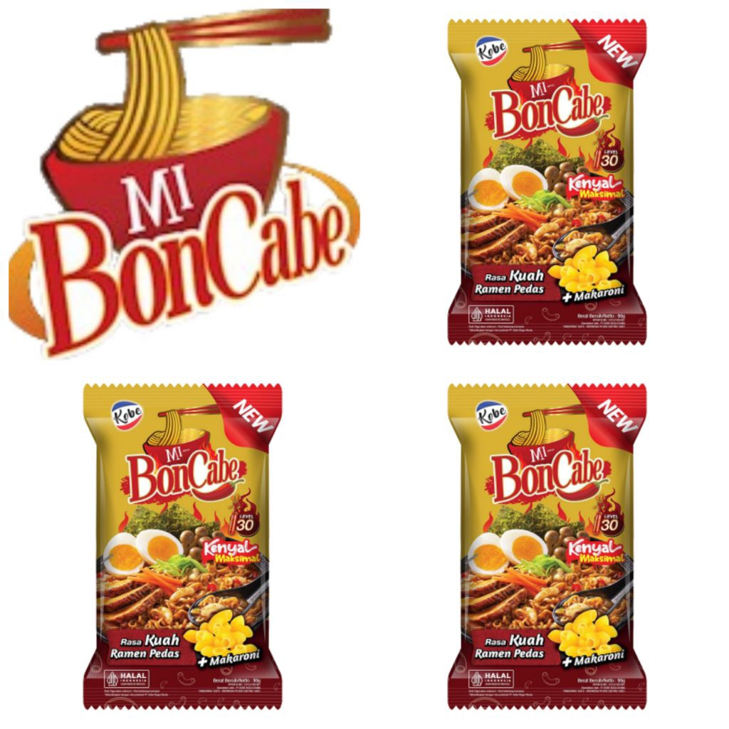 

Kobe BonCabe Mi Kuah Rasa Ramen Pedas Level 30 90 Gr