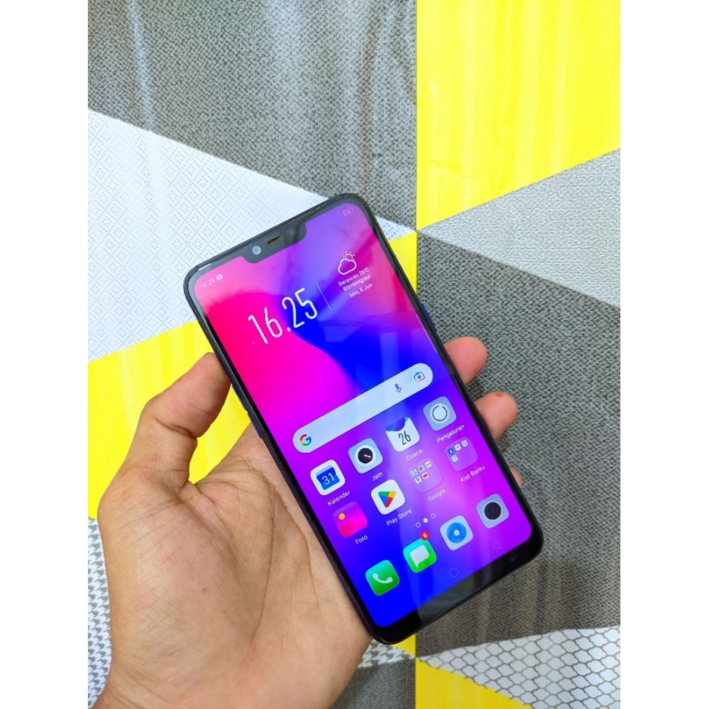 OPPO A3S RAM 6GB/128GB SECOND MURAH DAN BERGARANSI DAN BISA RETUR YA