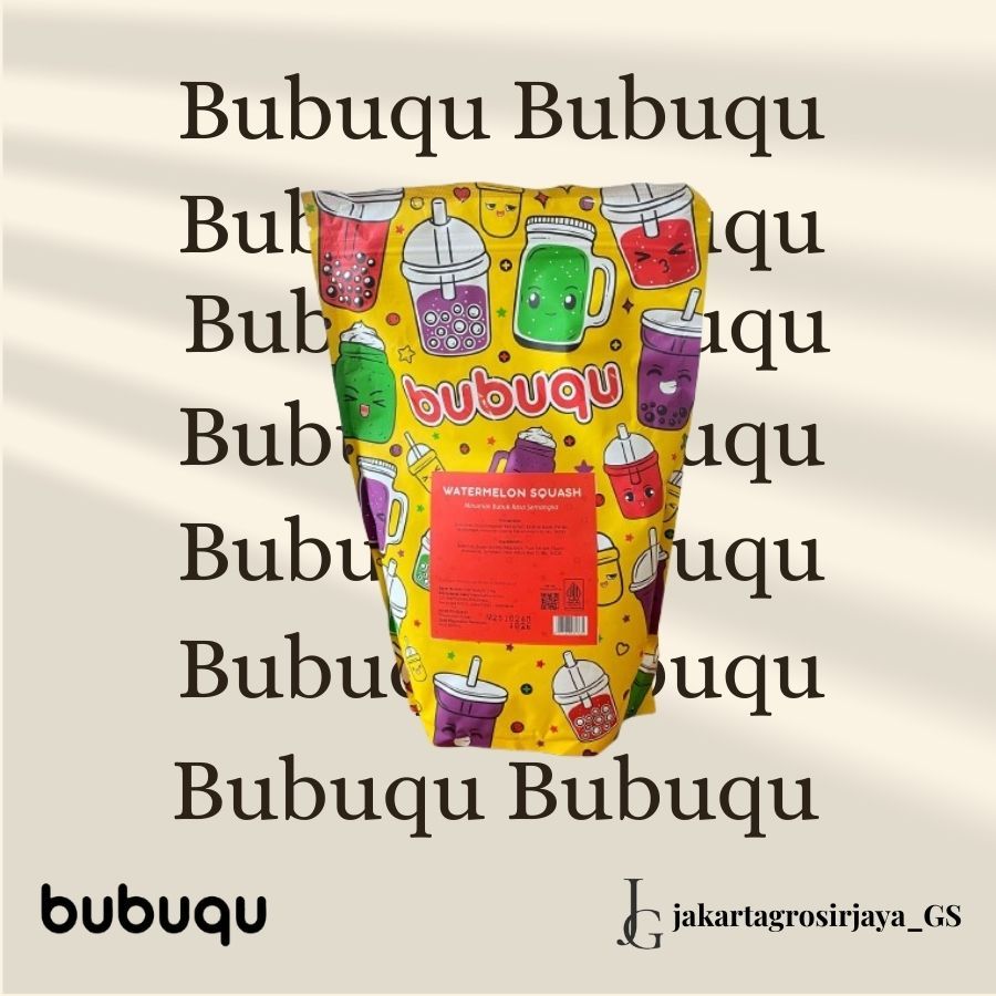 

Bubuqu Powder Drink Watermelon Squash - Bubuk MInuman Semangka 1 Kg