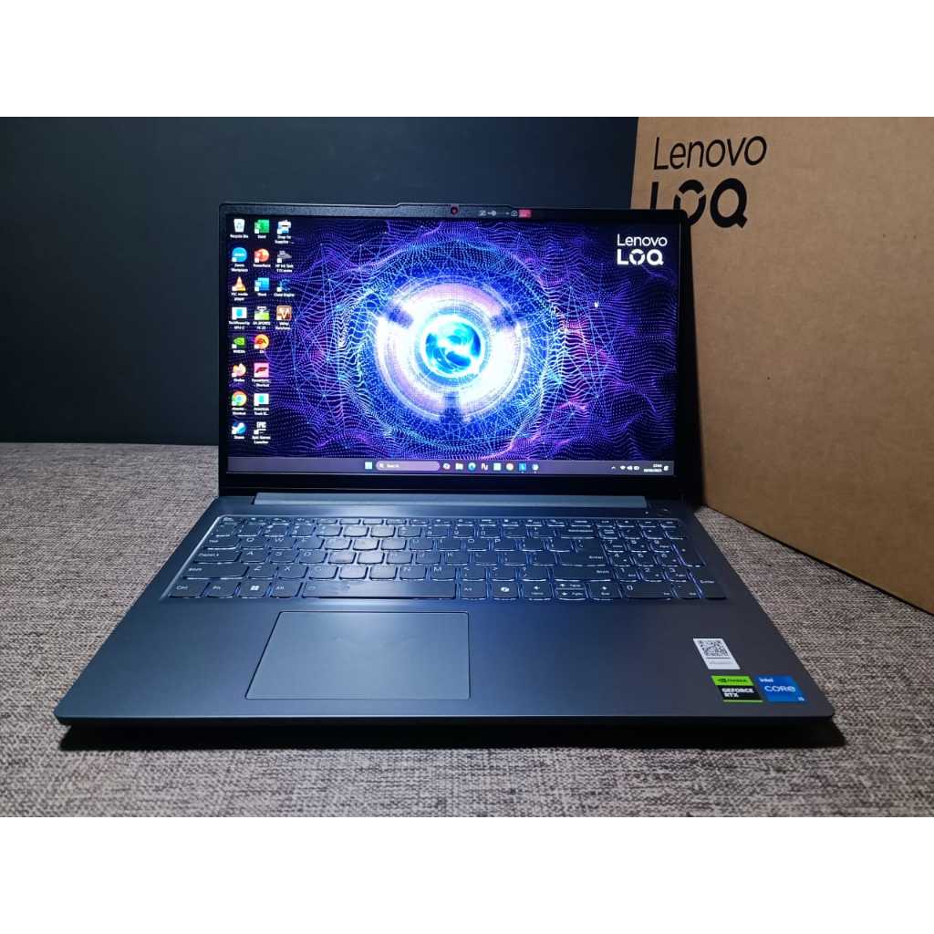 Lenovo LOQ Essential I5 GEN 12 Ram 12GB/512GB RTX 2050 GARANSI 01 2027