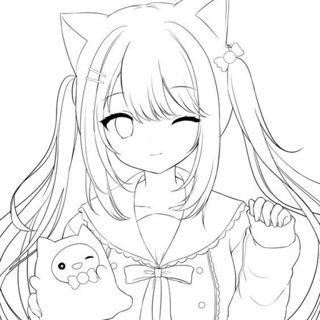 Gambar Mewarnai Anime (Minimal Pembelian 3Gambar)