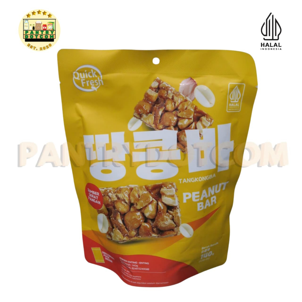 

Snack Sehat Quick Fresh Peanut Bar 140gr Original