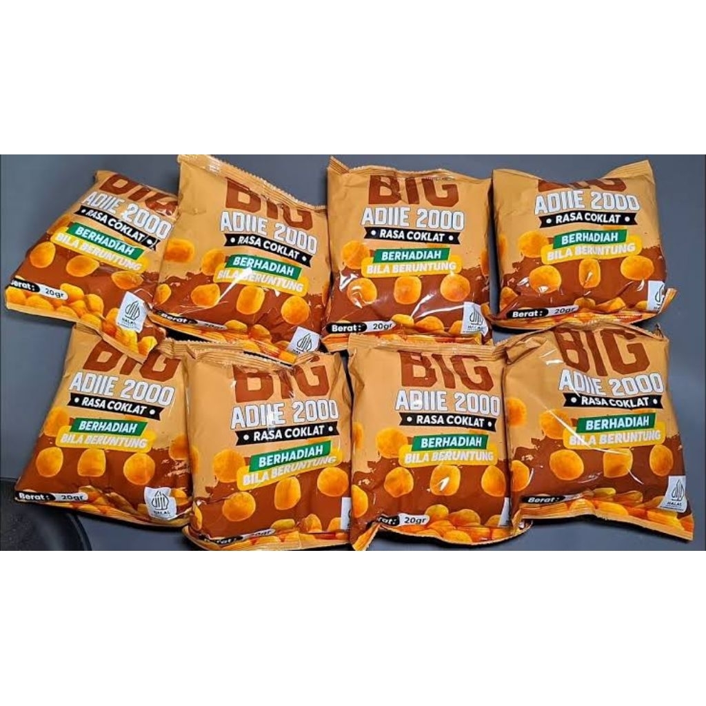 

Ciki Big adie Berhadiah uang tunai ( ISI 5PCS ) - Ciki berhadiah uang