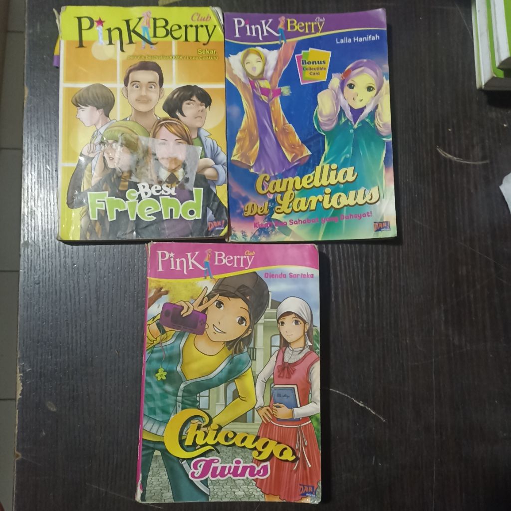 Buku Cabutan PinkBerry