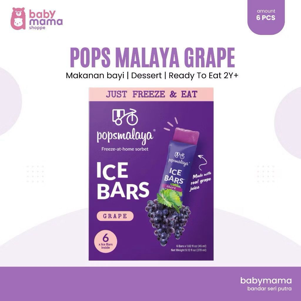 

POPS MALAYA ICE BARS GRAPE FLAVOR