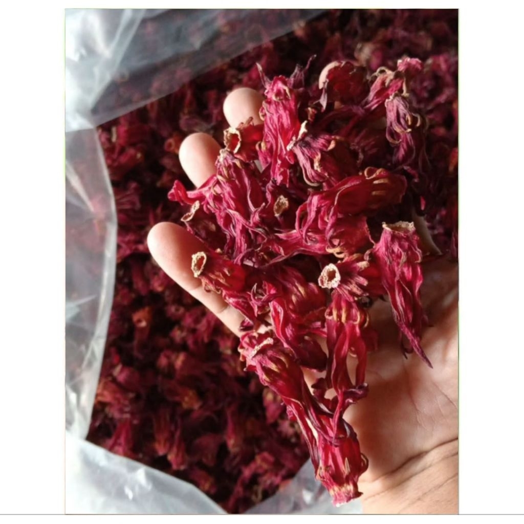 

Bunga Rosella Merah Kering Kualitas Premium langsung dr petani