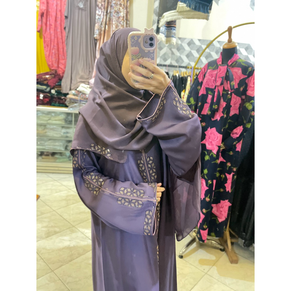 Abaya / Abaya saudi / abaya saudi ori / abaya hitam /abaya style