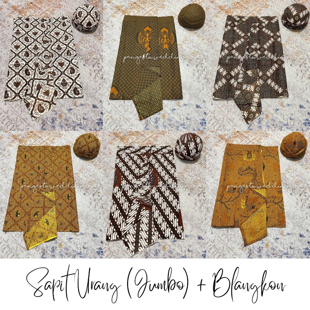 [SB13] JUMBO - Jarik Model Sapit Urang /Sembong + Blangkon